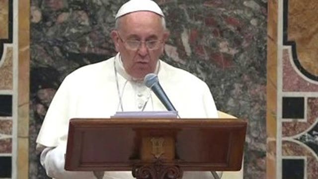 Pope Francis delivers "State of the World" address