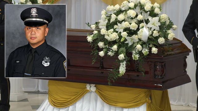 'A leader:' Heartfelt memorial service for fallen MPD Officer Kou Her