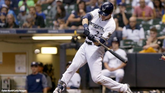Yelich, Brewers get to Kershaw in 4-2 win over Dodgers