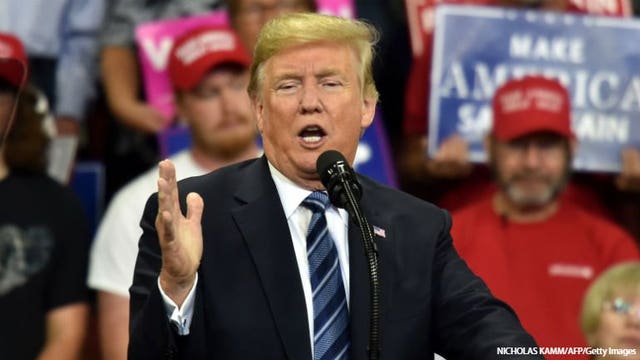 Pres. Trump calls Dems at Kavanaugh hearing 'sick'