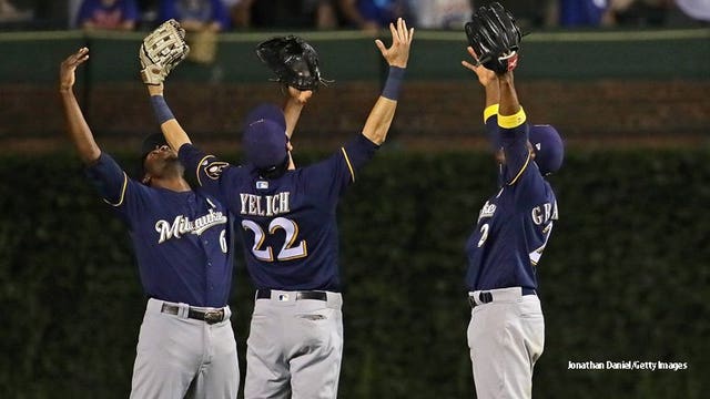 Brewers beat Cubs 5-1 to move within 1 game in NL Central