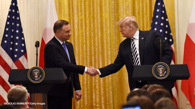 Fort Trump? Polish leader dangles offer to US president