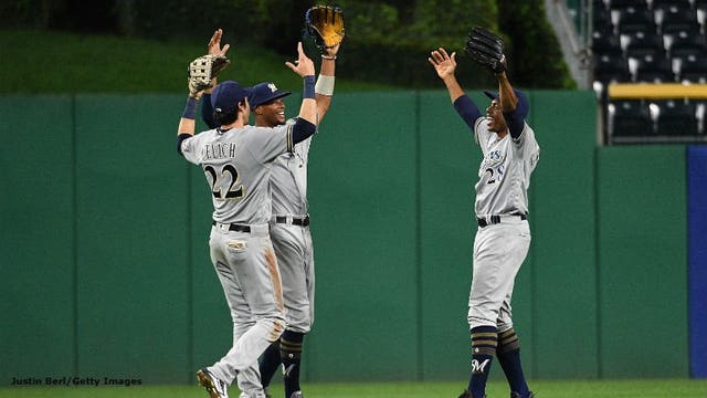 Brewers use home run barrage to gain ground in NL Central, beat Pirates 8-3