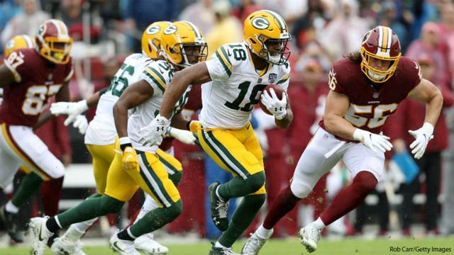Packers WR Randall Cobb questionable with hamstring injury