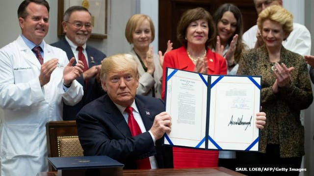 President Trump signs bills to help patients stop overpaying for drugs