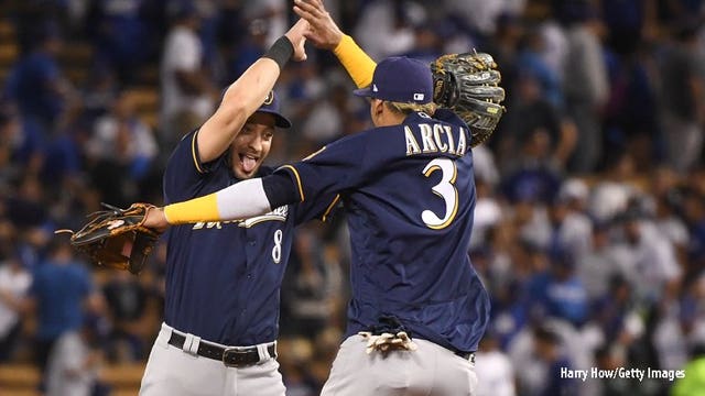 Brewers beat Dodgers 4-0 in Game 3; lead NLCS 2-1