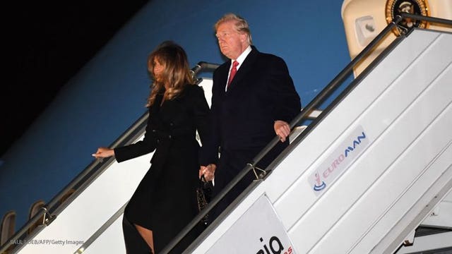 President Trump opens armistice visit to France with jab at Macron