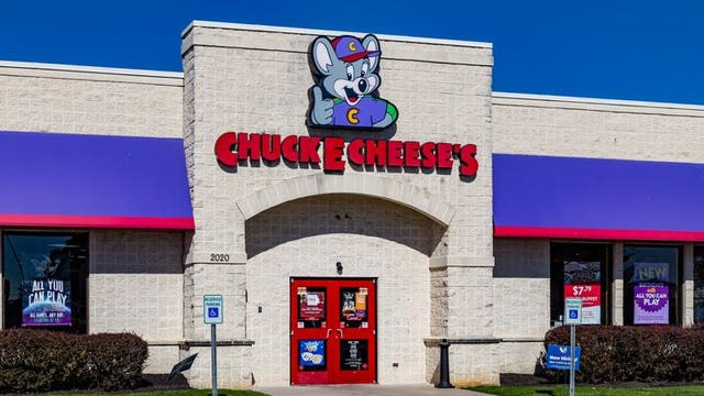 Chuck E Cheese files for bankruptcy as coronavirus shutdowns continue
