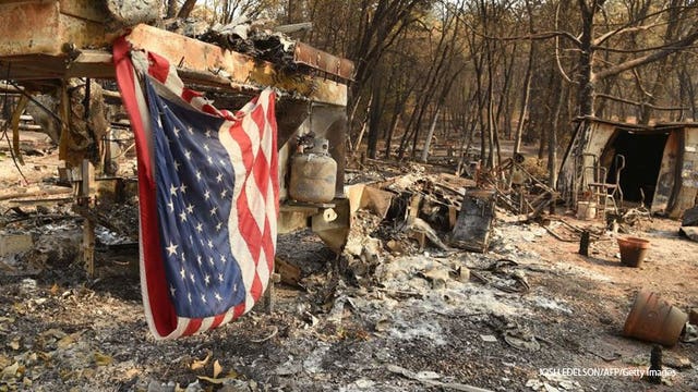 Light rain falling in Northern California could hurt wildfire search efforts