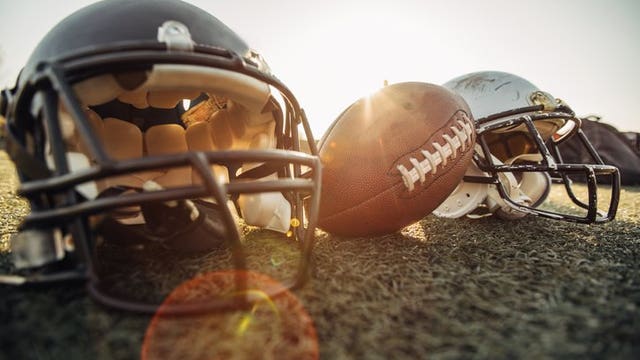 NFL studying helmet face guard that works like surgical mask