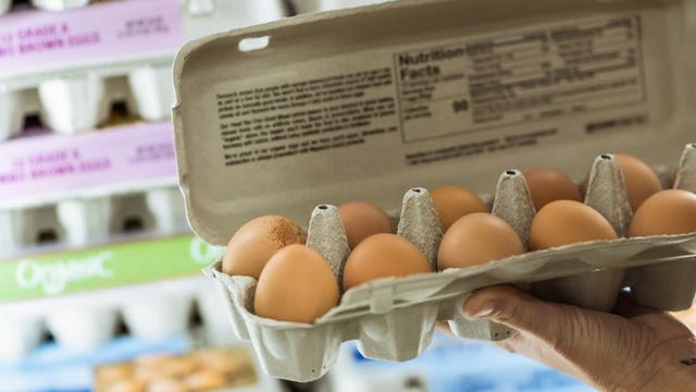 Eggs now hot commodity among panicked shoppers, sparking sharp rise in price