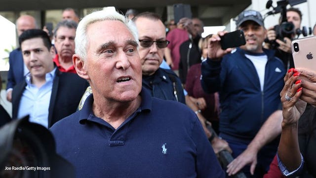 President Trump confidant Stone is arrested, says he's 'falsely accused'