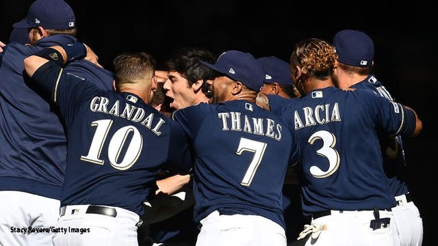 Walk-off win: Christian Yelich powers Milwaukee Brewers to dramatic 5-4 victory over Cardinals