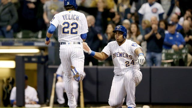 Brewers hit 5 home runs, send Cubs to 6th loss in row, 13-10