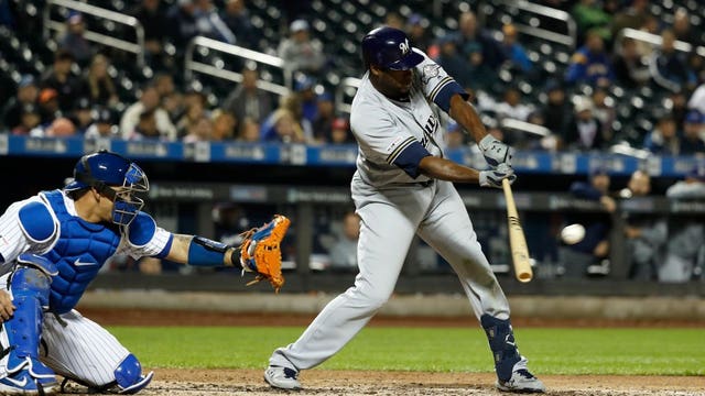 Lorenzo Cain helps Brewers beat deGrom, Mets 10-2