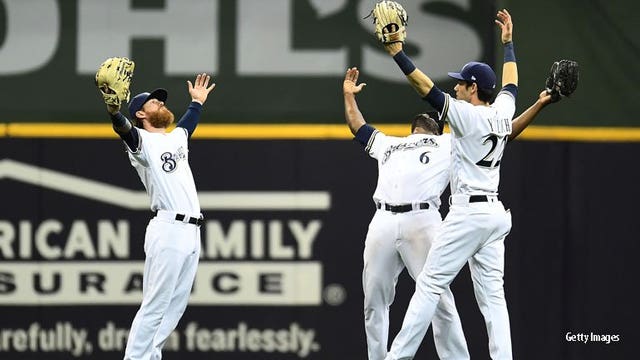 3-run double from Lorenzo Cain helps lift Milwaukee Brewers over Nationals 6-0