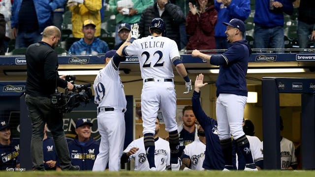 Christian Yelich hits 16th HR, Brewers top Nats 7-3 for 6th win in row