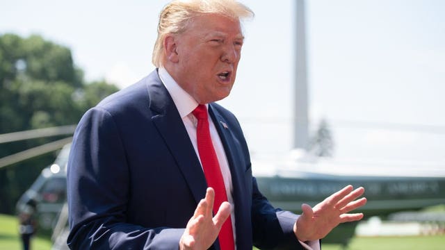 Pres. Trump says he's mulling executive order for census