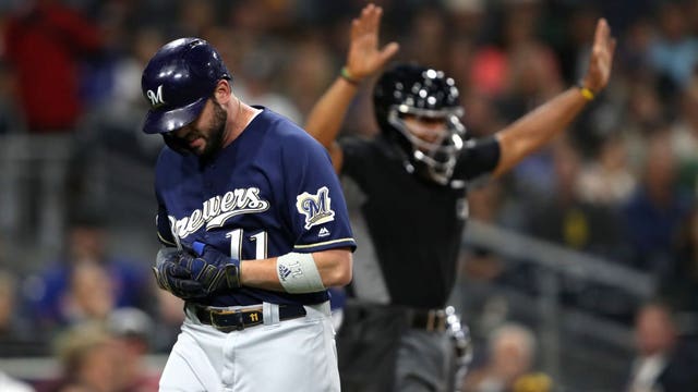 Brewers fall to Padres, beaten by San Diego pitcher who made his major league debut
