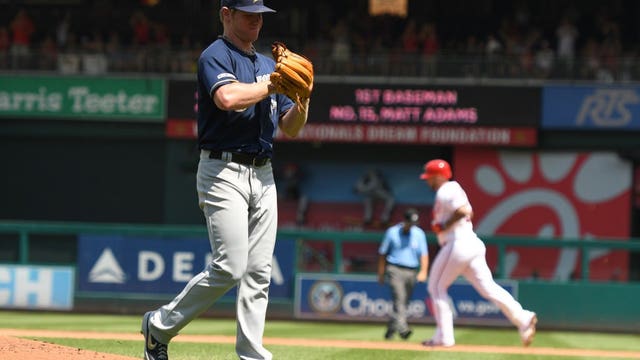 Brewers routed by Nationals, falling 16-8