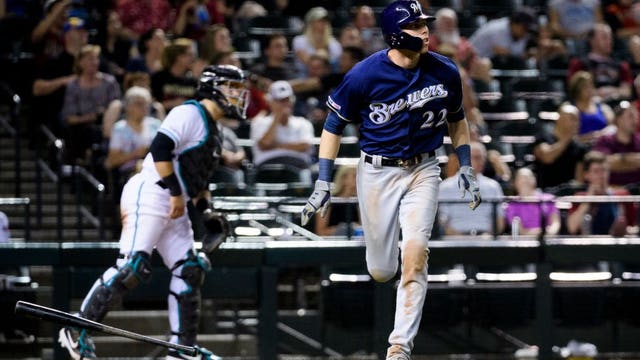 Diamondbacks hit natural cycle in 10-7 win over Brewers