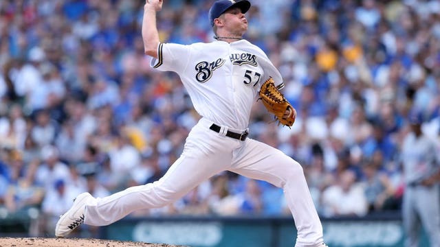 Brewers trade Anderson to Blue Jays, allow Thames to go free