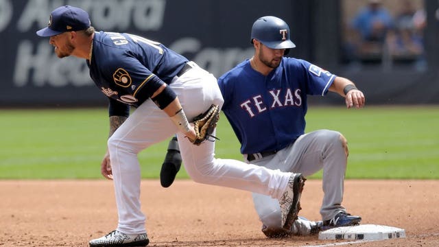 Milwaukee Brewers fell to Texas Rangers 1-0