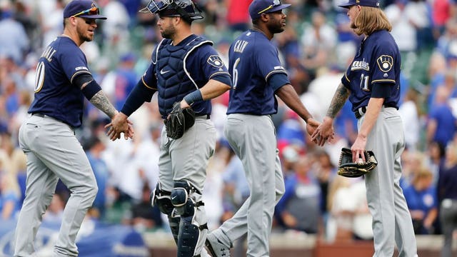 Milwaukee Brewers beat Cubs 2-0, snapping Chicago's 4-game win streak