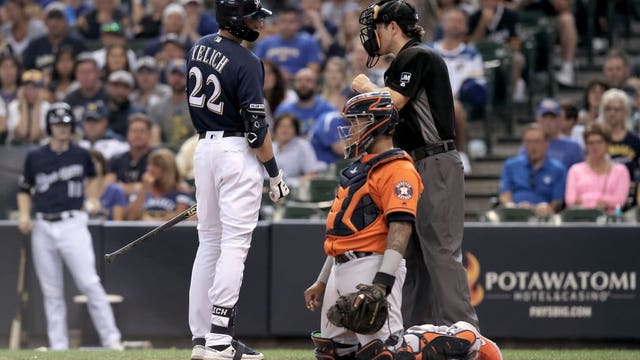 Milwaukee Brewers fall to Houston Astros 3-2 in 10th