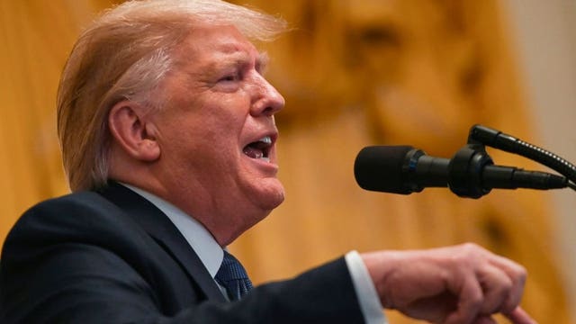 Pres. Trump seethes over impeachment inquiry and slams critics