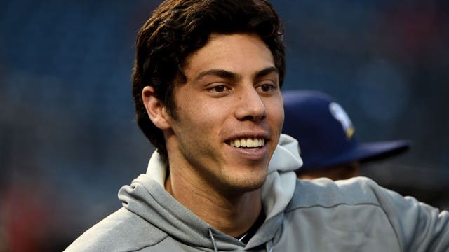 Brewers MVP Christian Yelich tells TMZ Sports, 'We're ready to go' after kneecap fracture
