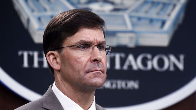 Esper: Pentagon ready for any new wave of coronavirus