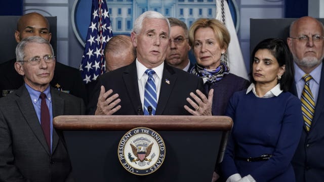 Vice President Pence adds 5 new members to White House coronavirus task force