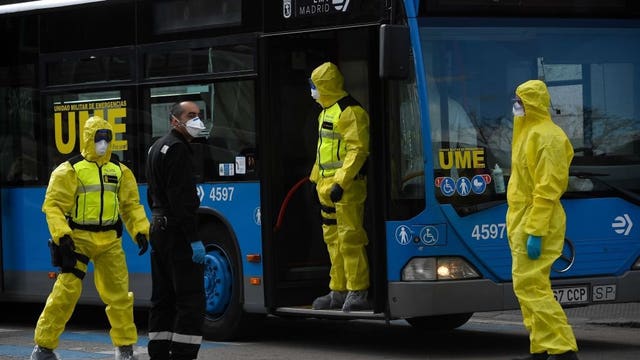 Spain hit by record virus deaths; NY demands reinforcements