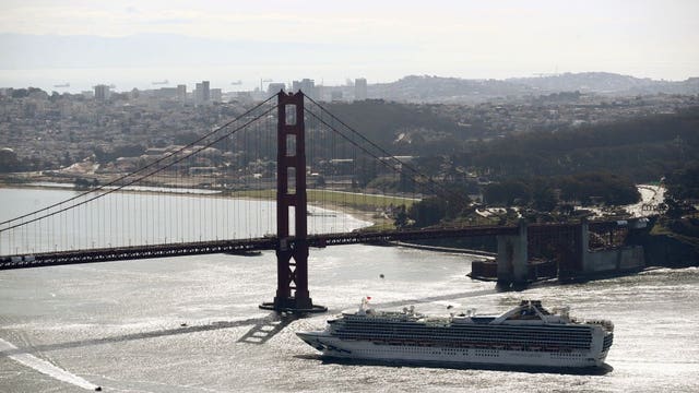 Cruise ship struck by coronavirus pulls into California port