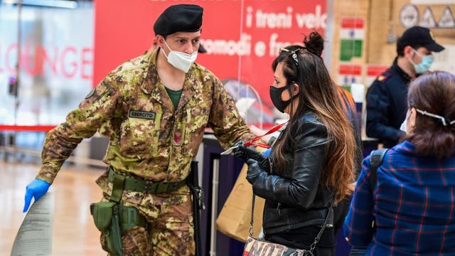 Italy eases long lockdown, leaders push vaccine effort