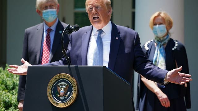 President Trump hopeful to have vaccine by end of year