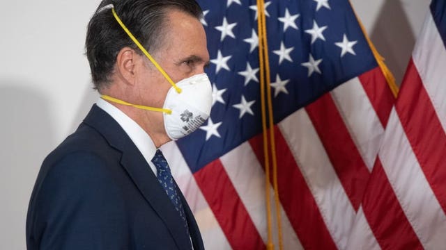 Senator Mitt Romney is 1st known Republican to join protest march