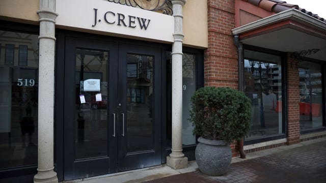 J.Crew files for Chapter 11 as pandemic chokes retail