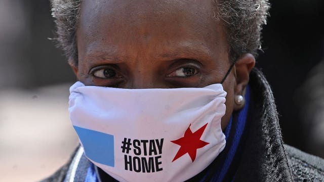 Chicago Mayor Lightfoot says Illinois' stay-at-home order could extend into June