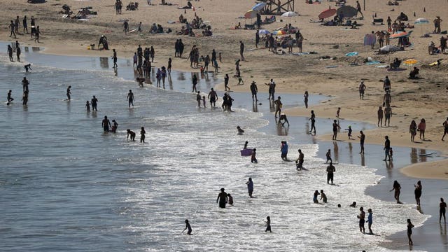 Overcrowding could soon make California beach off limits