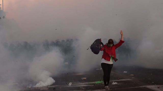 Can tear gas and pepper spray increase virus spread?