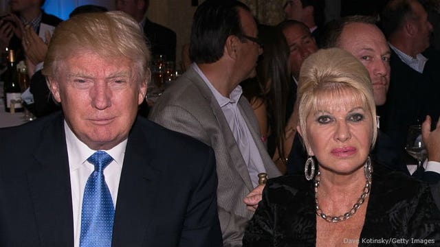 In book, Ivana Trump relives divorce from future president