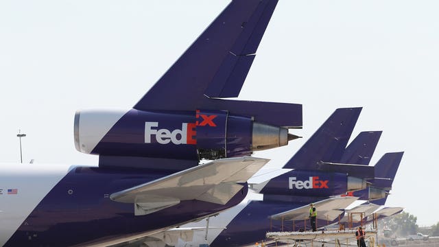 FedEx will stop air shipments of packages for Amazon