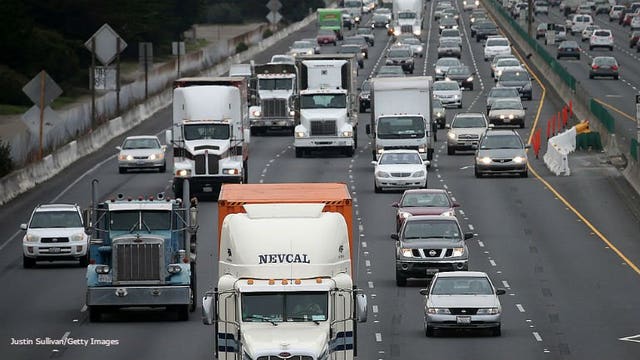 President Trump says it's 'up to' Congress to act on plan to rebuild roads