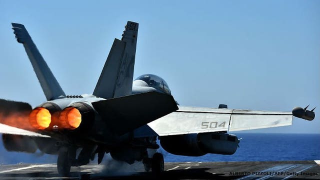 US fighter jet crash lands at Bahrain International Airport