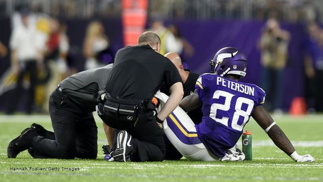 Adrian Peterson set to have surgery on Thursday to address torn meniscus