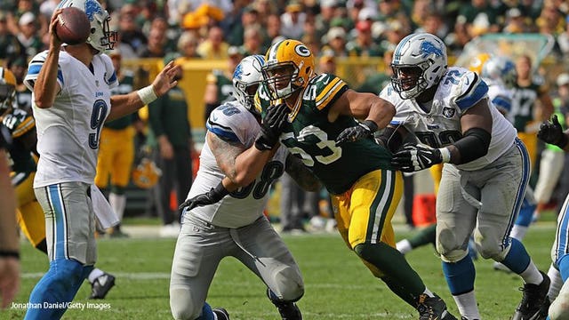 Monday Night Football at Lambeau Field: Lions beat Packers 30-17
