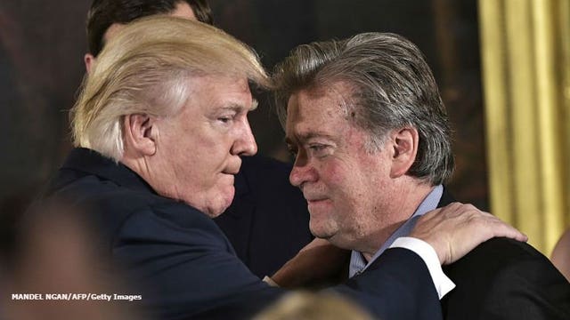 President Trump left 'furious,' 'disgusted' by Bannon over new book
