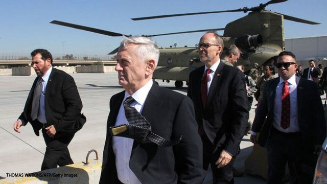 US Defense Secretary Mattis: US will stay in Iraq a while